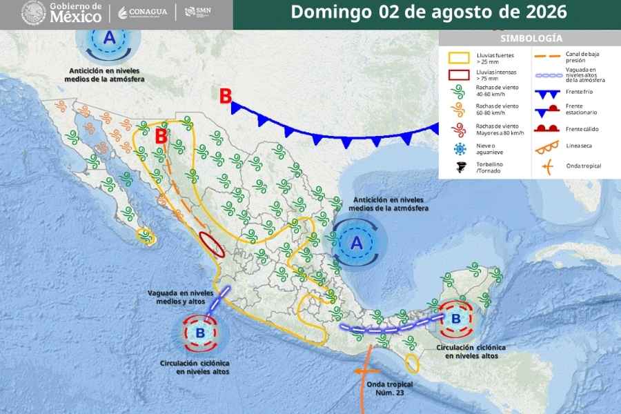 frente frío temporada
