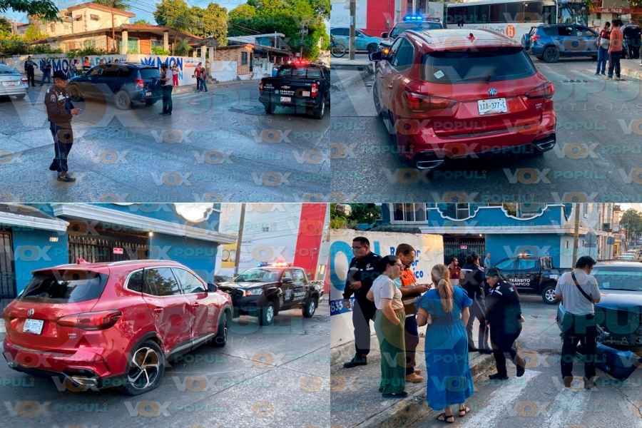 fuerte choque Trueba Tampico