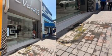 fuga agua centro Tampico