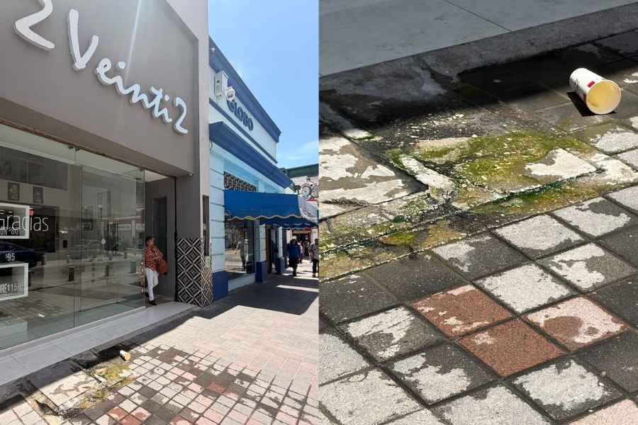fuga agua centro Tampico