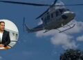 helicoptero Gobernador Eduardo Ramirez