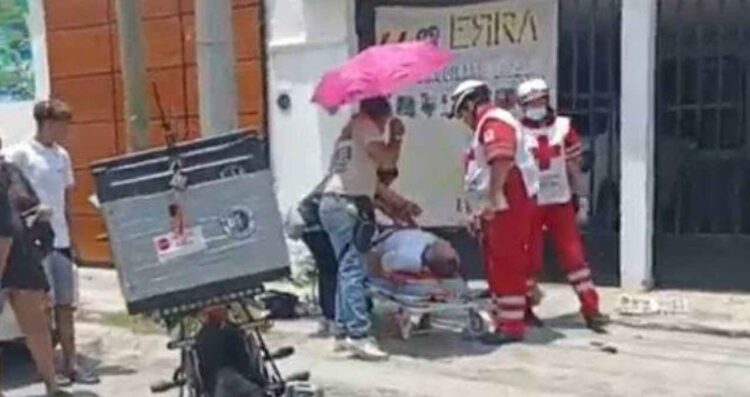 heridas motociclista San Bernabe