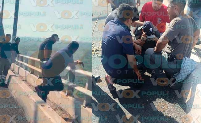 hombre Puente Tampico en Tamaulipas