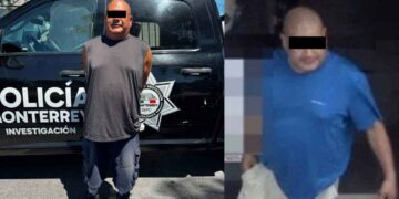 _hombre agresión policía en Monterrey
