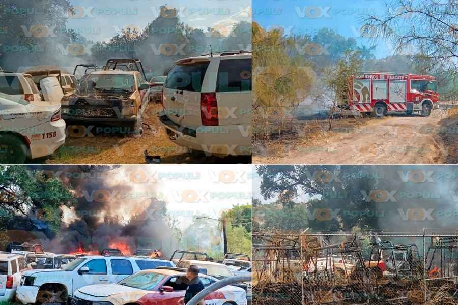 incendio Guardia Estatal Victoria
