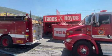 incendio en taquería de Monterrey