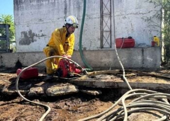 incendio forestal en Salinas Victoria