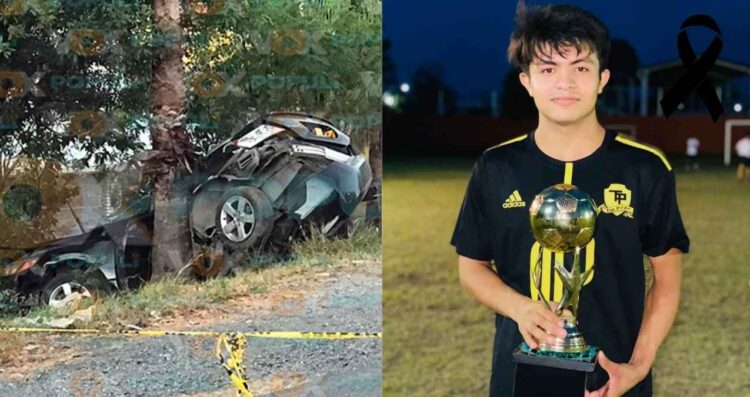 joven fuerte accidente en Victoria