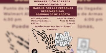 marcha por personas desaparecidas en Tampico
