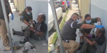masculino golpeado Centro Matamoros