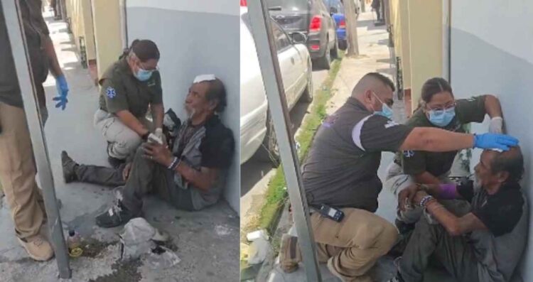 masculino golpeado Centro Matamoros