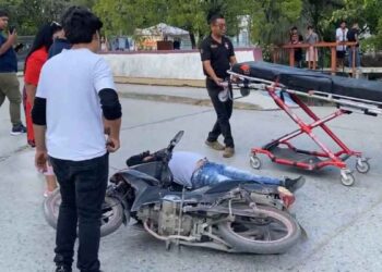 motociclista Carlos Manilla Mante