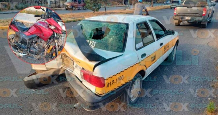 motociclista taxi Matias Hinojosa