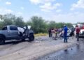 mujer accidente San Fernando