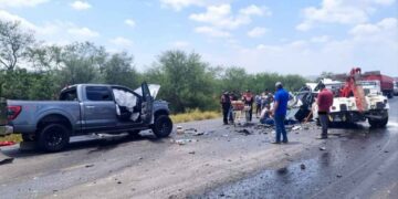 mujer accidente San Fernando