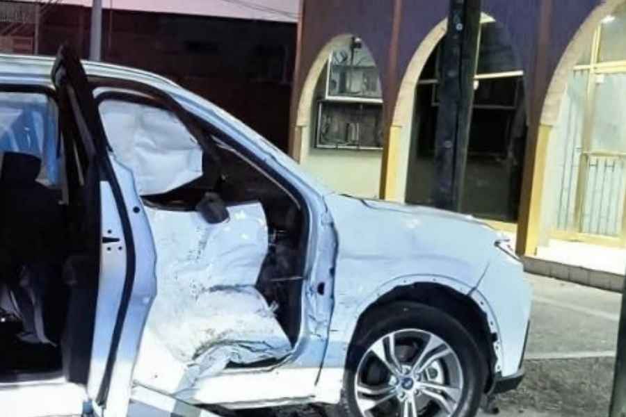 mujer bebe lesionados Ferrocarril
