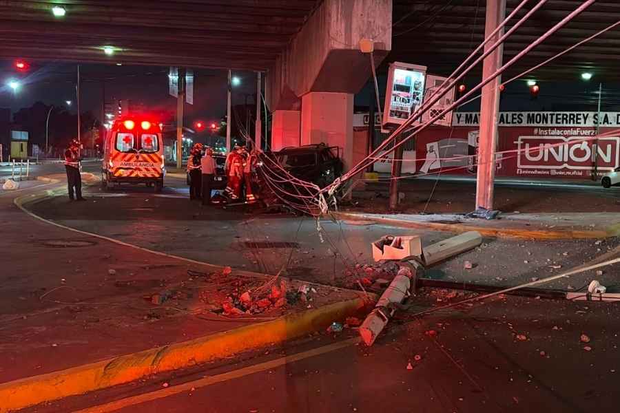 mujeres choque en Monterrey