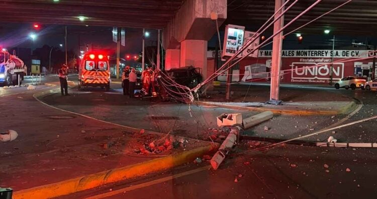 mujeres choque en Monterrey