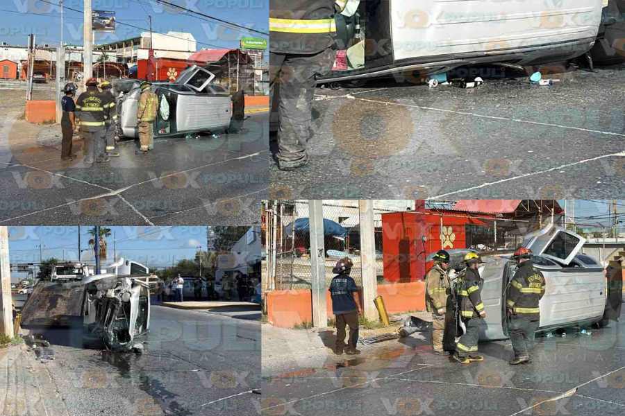mujeres lesionadas camioneta Reynosa