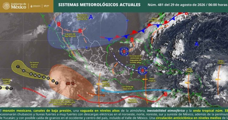 nueva onda tropical a México