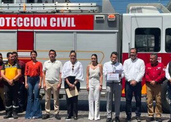 nuevo camión de Bomberos de Victoria