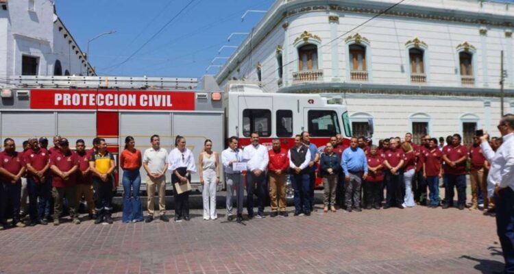 nuevo camión de bomberos Ciudad Victoria