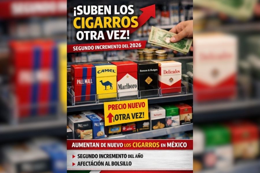aumento de precio de cigarros en Matamoros