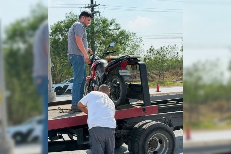 operativo para motociclistas en Matamoros
