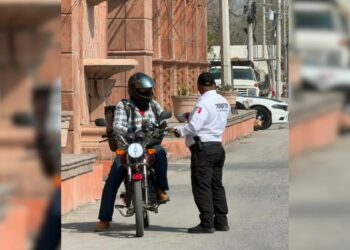 operativo para motociclistas en Matamoros