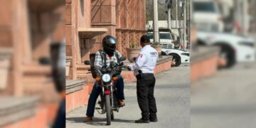 operativo para motociclistas en Matamoros