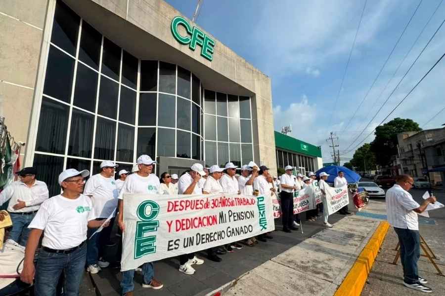 pensionados CFE Tampico