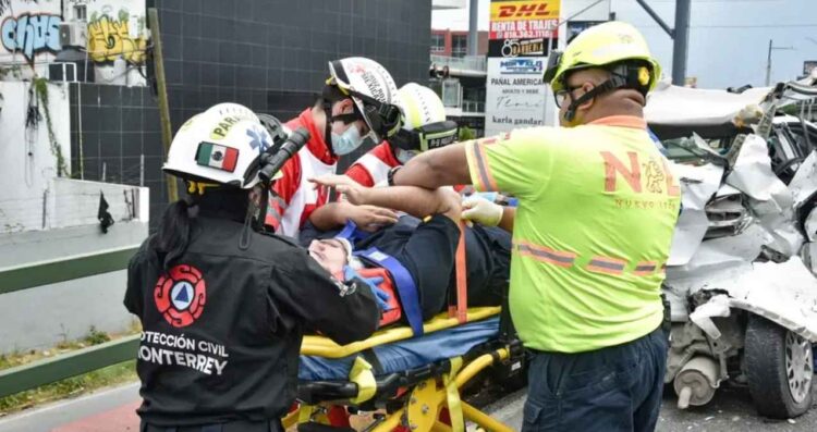 prensado percance multiple Monterrey