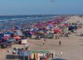 regulación sombrillas en Playa Miramar