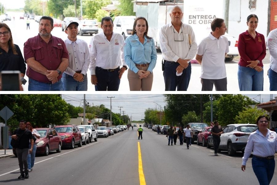 rehabilitación calle Madero Nuevo Laredo