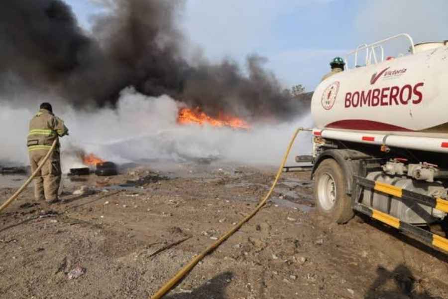 relleno sanitario Victoria incendios