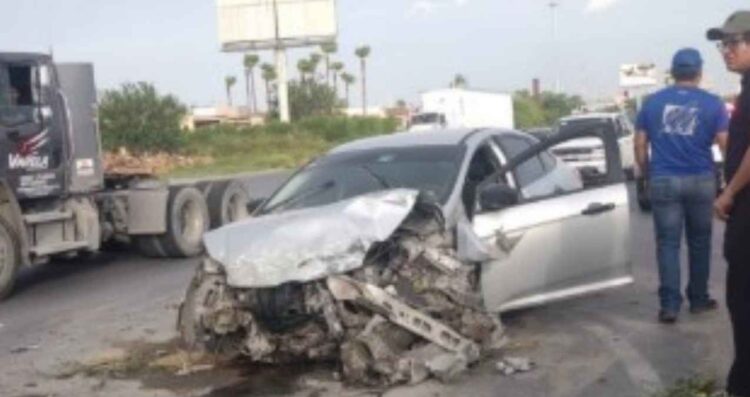 reynosa múltiple vehículos choque
