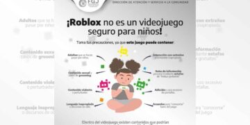 riesgos menores Roblox Tamaulipas
