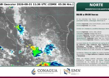 sistema anticiclónico en Tamaulipas