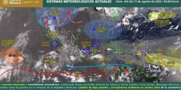 tormentas fuertes pronóstico del clima