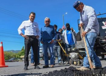 trabajos de pavimentación en Ciudad Victoria