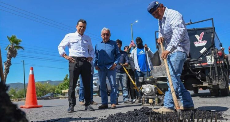 trabajos de pavimentación en Ciudad Victoria