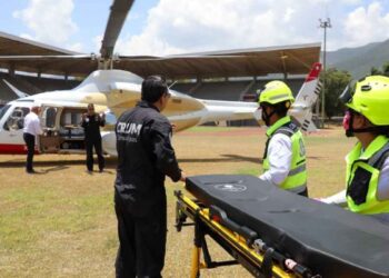 trasladan niño lesionado Victoria
