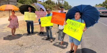 vecinos de Tampico protestan contra CAPUFE