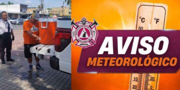 42 grados en Nuevo Laredo