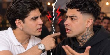 Aaron Mercury y Naim Darrechi pelea