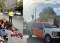 Accidente vial colonia de Monterrey