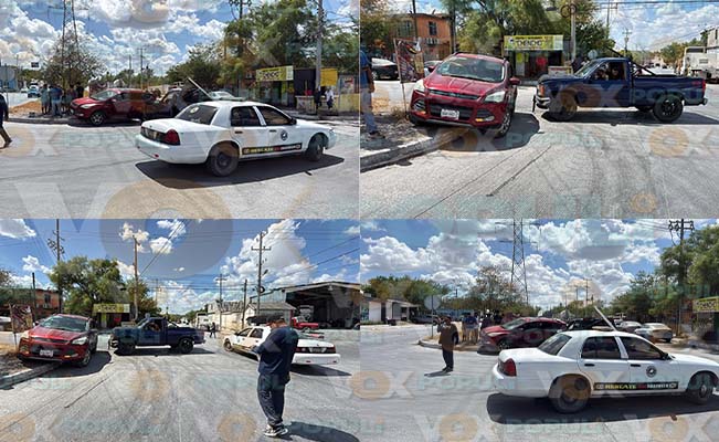 Accidente vial mujeres en Reynosa