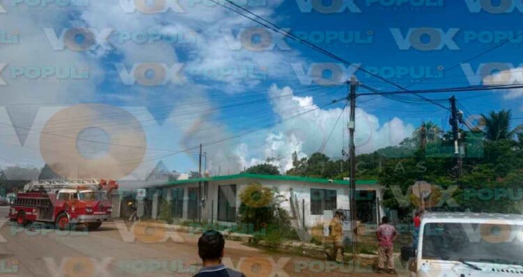 Adultos mayores incendio en Tampico