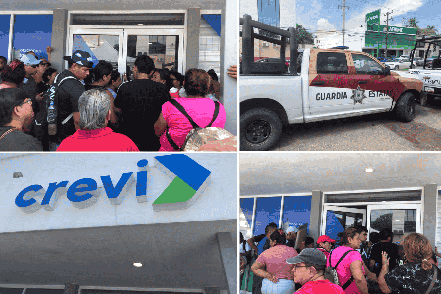 Afectados financiera protesta Tampico