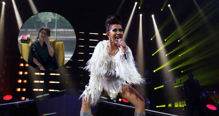 Alejandra Guzmán lesión en concierto